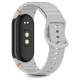 Tech-Protect Silicone Sport Strap for Xiaomi Smart Band 8 / 9 / 10 / NFC - Gray