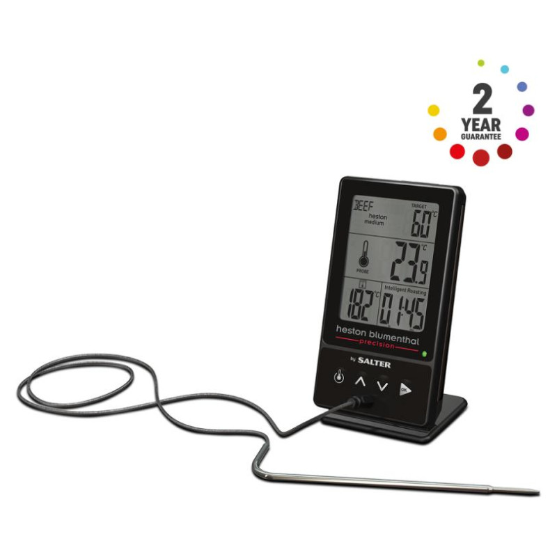 Salter 540A HBBKCR Heston Blumenthal Precision 5-in-1 Digital Cooking Thermometer