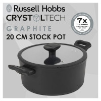 Russell Hobbs RH01863EU7 Crystaltech tall stockpot 20cm