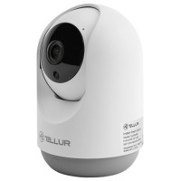 Tellur Smart WiFi Indoor Camera 3MP, UltraHD, Autotracking, PTZ white