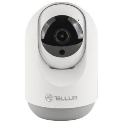 Tellur Smart WiFi Indoor Camera 3MP, UltraHD, Autotracking, PTZ white