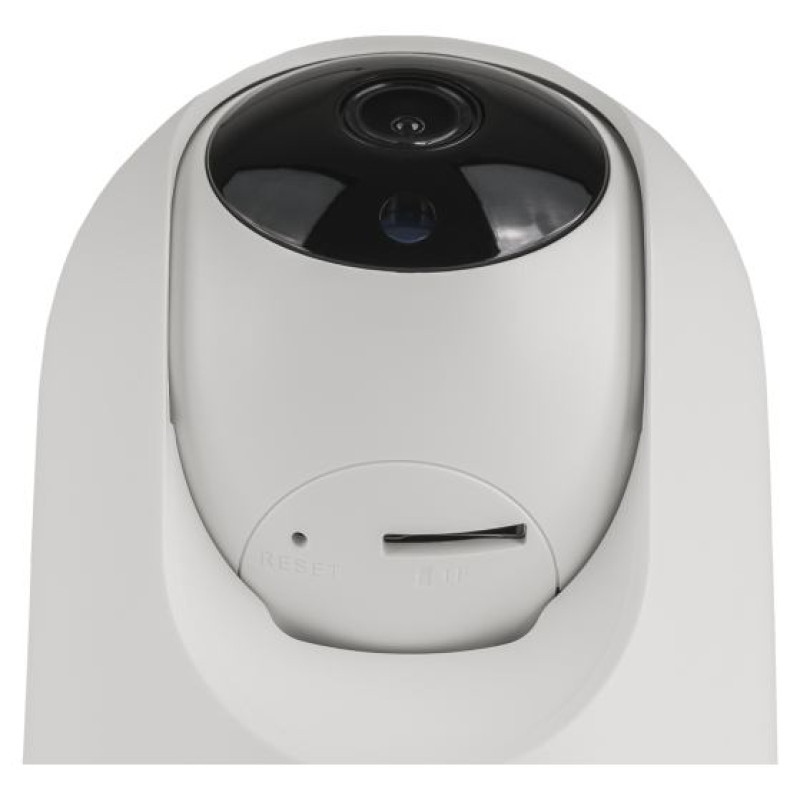Tellur Smart WiFi Indoor Camera 3MP, UltraHD, Autotracking, PTZ white