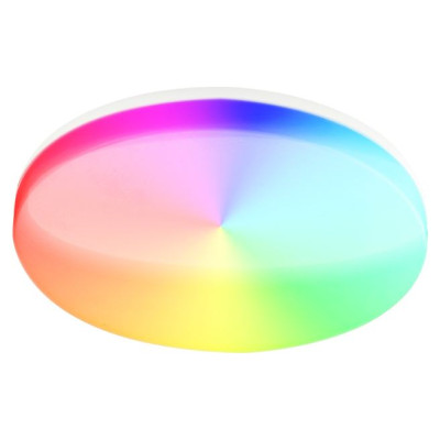 Tellur Smart WiFi Ceiling Light, RGB 24W, Round, White