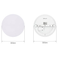 Tellur Smart WiFi Ceiling Light, RGB 24W, Round, White