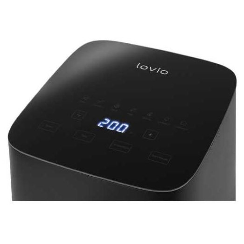 Lovio LVAF001BK PureFry 5L Black