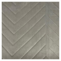 Beldray LA032647LGRYUFFEU7 Antibac Chevron Memory Foam Bath Mat