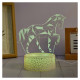 Manta SNL116RGB LED lamp Light decoration Horses RGB 3D