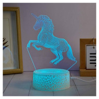 Manta SNL116RGB LED lamp Light decoration Horses RGB 3D