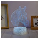 Manta SNL116RGB LED lamp Light decoration Horses RGB 3D