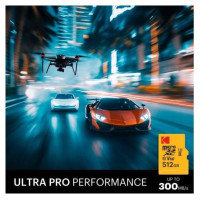 Kodak mSD 256GB UHS-II U3 A1 V60 Ultra Pro EKMSDM256GUHS2V1K