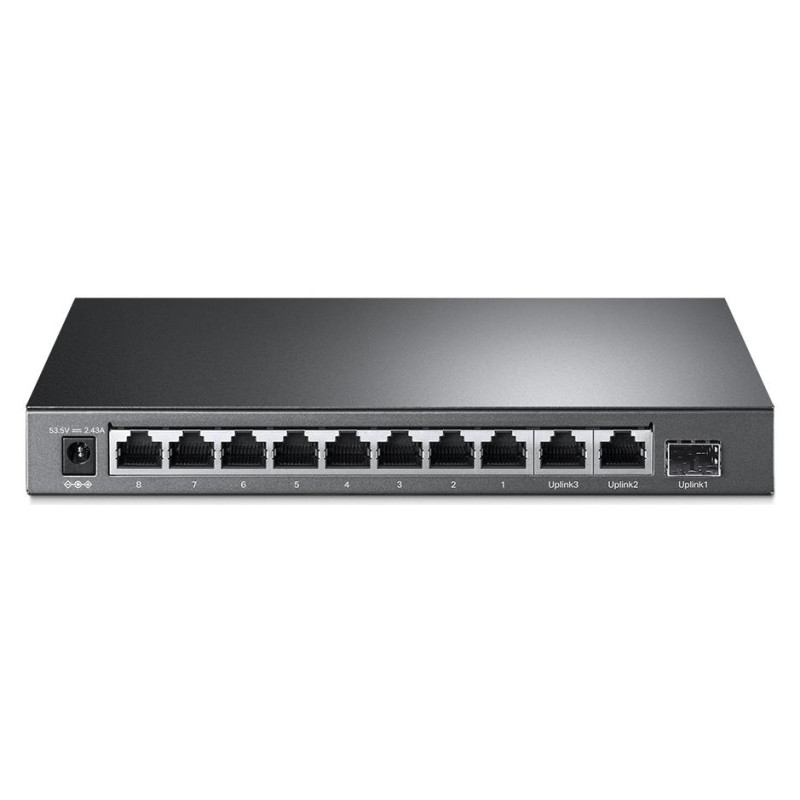 Tp-Link Switch|TP-LINK|1x10Base-T / 100Base-TX|PoE+ ports 8|124 Watts|TL-SL1311MP