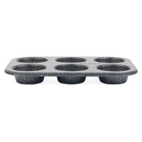 Salter BW07035BRMFOB Megastone 6 Cup Muffin Pan
