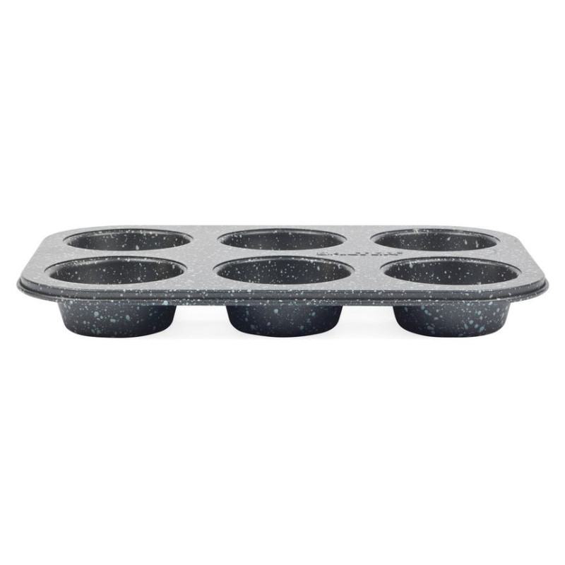 Salter BW07035BRMFOB Megastone 6 Cup Muffin Pan