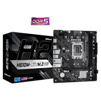 Asrock Mainboard|ASROCK|Intel H610|LGA1700|Micro-ATX|Memory DDR5|Memory slots 2|1xPCI-Express 3.0 1x|1xPCI-Express 4.0 16x|1xM.2|2xHDMI|4xUSB 2.0|2xUSB 3.2|1xPS/2|1xRJ45|3xAudio port|H610M-H2/M.2D5