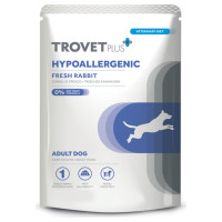 Trovet Plus Dog Pouch Adult Hypoallergenic Rabbit 300 g