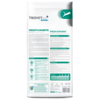 Trovet Plus Cat Adult Weight & Diabetic Chicken 2,5 kg