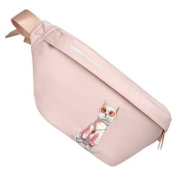 Nimmy Crossbody Glasses Cool Cat Shoulder Bag - Pink