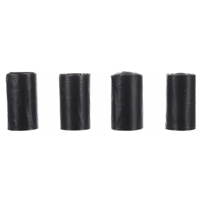 Flamingo atkritumu maisiņi liek&scaron;ķerei (KF70948) BIG BLACK 4x15PCS 28x35CM