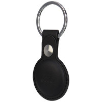 Audi Synthetic Leather AirTag case - black