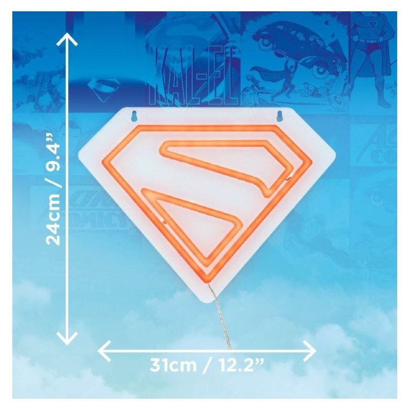 Paladone Superman Wall Mountable LED Neon Light