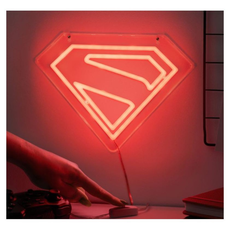 Paladone Superman Wall Mountable LED Neon Light