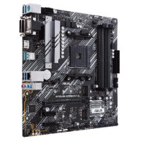 Asus Mainboard|ASUS|AMD B550|SAM4|MicroATX|Memory DDR4|Memory slots 4|2xPCI-Express 3.0 1x|1xPCI-Express 4.0 16x|2xM.2|1x15pin D-sub|1xDVI-D|1xHDMI|6xUSB 3.2|1xPS/2|1xRJ45|3xAudio port|PRIMEB550M-A