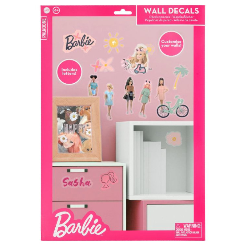 Paladone Barbie Personalisation Wall Decals