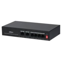 Dahua Switch|DAHUA|PFS3006-4ET-36|PoE ports 4|36 Watts|DH-PFS3006-4ET-36