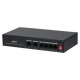 Dahua Switch|DAHUA|PFS3006-4ET-36|PoE ports 4|36 Watts|DH-PFS3006-4ET-36