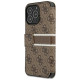 Guess GUBKP13L4GDBR iPhone 13 Pro / 13 6.1" brown/brown book 4G Stripe