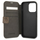 Guess GUBKP13L4GDBR iPhone 13 Pro / 13 6.1" brown/brown book 4G Stripe