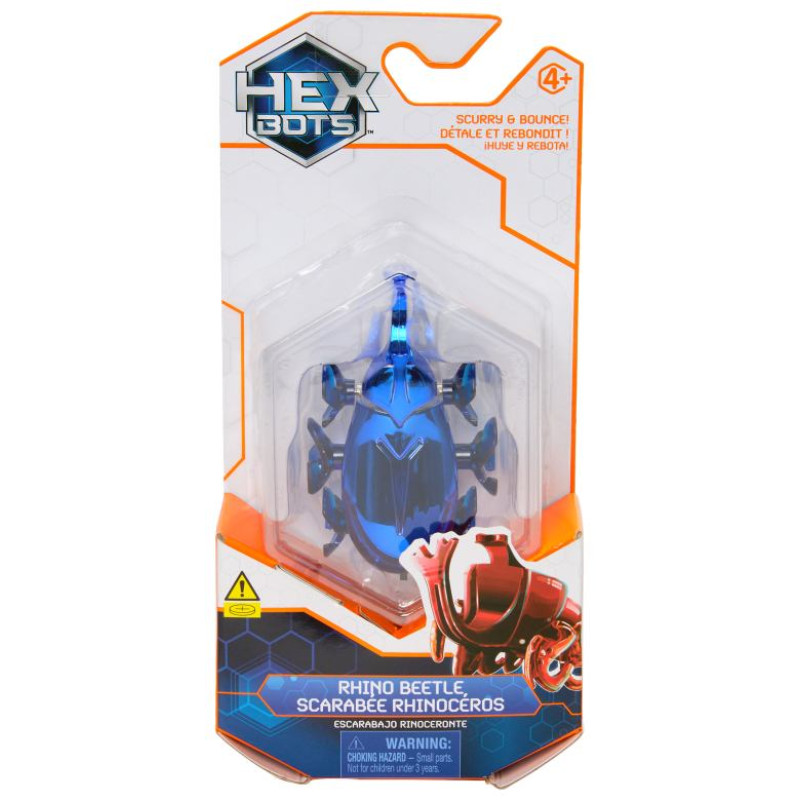 Hex Bots Interaktīvā rotaļlieta Degunradžvabole