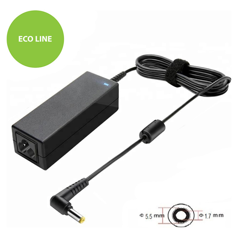 Extradigital Laptop Power Adapter ACER 45W: 19V, 2.37A