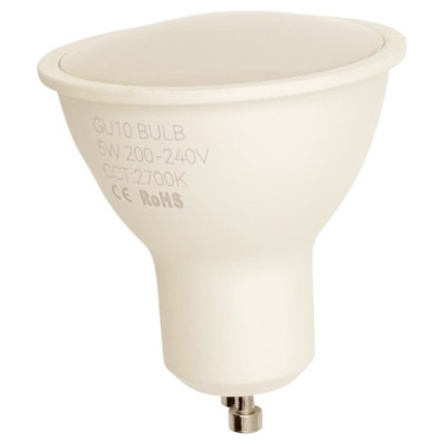 Hismart LED GU10, 5W, 230VAC, 2700K