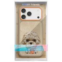 Nimmy Big Eyed Pet 2.0 Dog case for iPhone 17 - beige