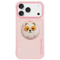 Nimmy Glasses Cool Dog MagSafe Case for iPhone 17 Pro - Pink