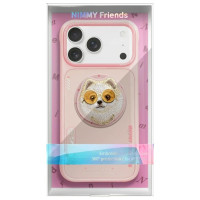 Nimmy Glasses Cool Dog MagSafe Case for iPhone 17 Pro - Pink