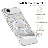 Tech-Protect FlexAir MagSafe Case for iPhone 17 Air - Daisies with Leaves