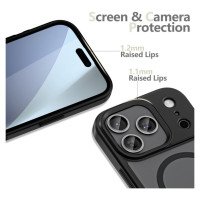 Tech-Protect MagMat XT 4-set MagSafe Case for iPhone 17 Pro - Matte Black