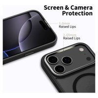 Tech-Protect MagEdge MagSafe Case for iPhone 17 Pro - Matte Black