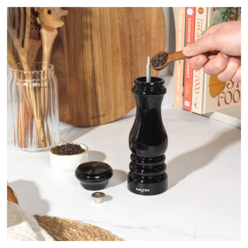 Salter BW13676EU7 Chester Salt & Pepper Mill Black