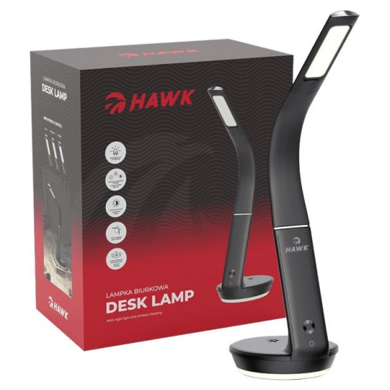 Hawk HW-LAMP02 Desk Lamp Black