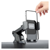 Dudao F8Max+ car holder for dashboard or windshield - black