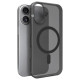 Puro Daylight Magsafe Compatible Silicone Case for iPhone 17 - Translucent Black
