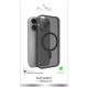 Puro Daylight Magsafe Compatible Silicone Case for iPhone 17 - Translucent Black