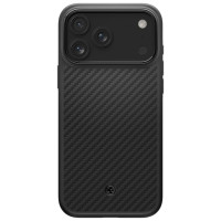 Spigen Enzo Aramid "T" MagSafe case for iPhone 17 Pro Max - black