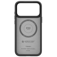 Spigen Enzo Aramid "T" MagSafe case for iPhone 17 Pro Max - black