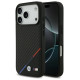 BMW M Carbon Tricolor Line MagSafe Case for iPhone 17 Pro - Black