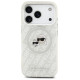 Karl Lagerfeld IML Glitter Karl&Choupette Heads Logo MagSafe Case for iPhone 17 Pro Max - Gray