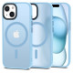 Tech-Protect MagMat MagSafe iPhone 15 Case - Matte Blue